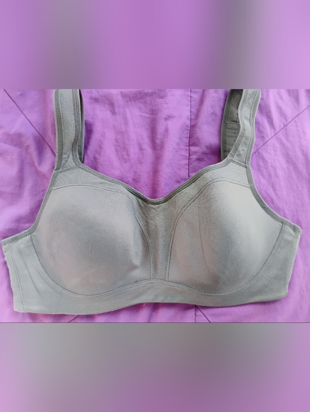 Wacoal Taupe Wireless Full-Coverage Support Bra # 853209